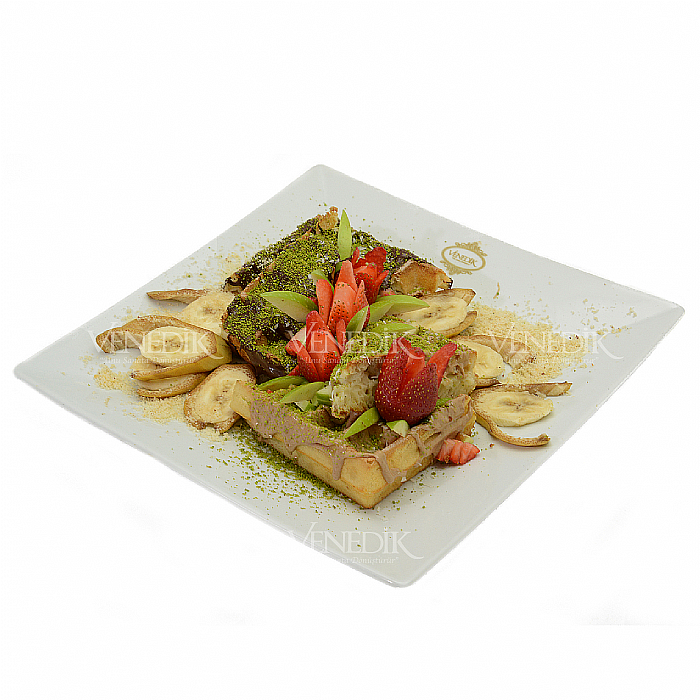 Waffle Unlu Mamüller Venedik Pasta & Cafe